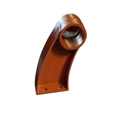 公路桥梁铸铁护栏支架ZG-25型路桥防撞护栏隔离扶手牛角支撑焊接