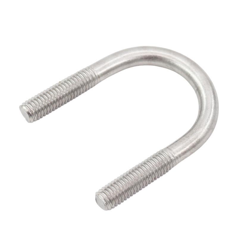 正宗304不锈钢U型螺栓M6M8M10M12U形螺丝U型管卡管夹抱箍固定卡扣