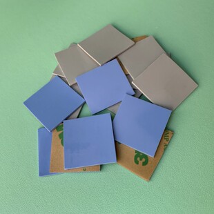 笔记本显卡散热硅胶片显存散热硅脂垫 MOS散热贴片南桥散热硅胶垫