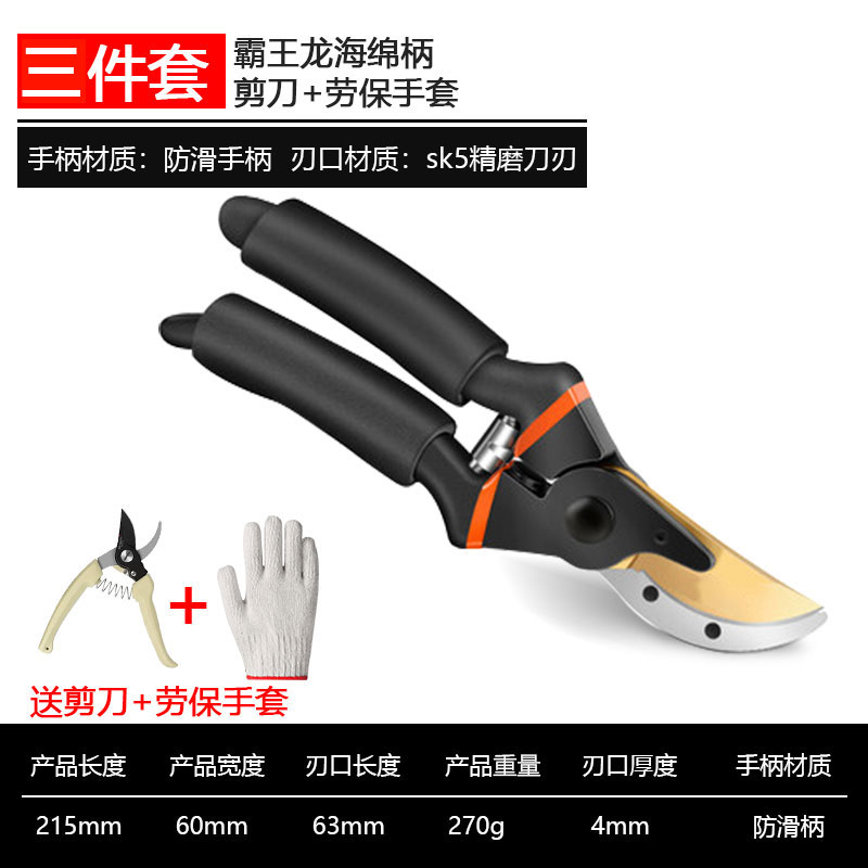 园艺剪刀果树剪修枝修树枝专用花艺枝剪子剪枝园林工具花剪修枝剪