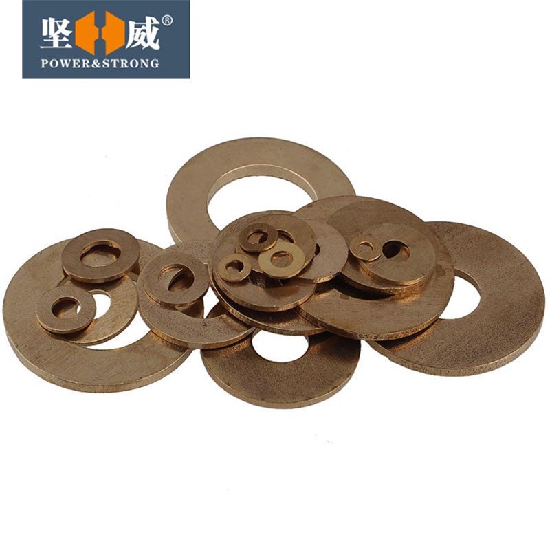 铜垫片平垫圈铜金属螺丝平o垫GB97华司介子垫圈平垫片M2M3M4M5-M2