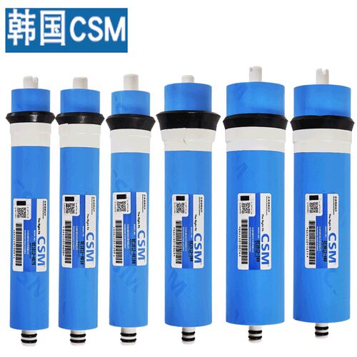 世韩RO膜CSM反渗透RE1812-HR50/75/100G/2/3/4/600纯净水机器滤芯