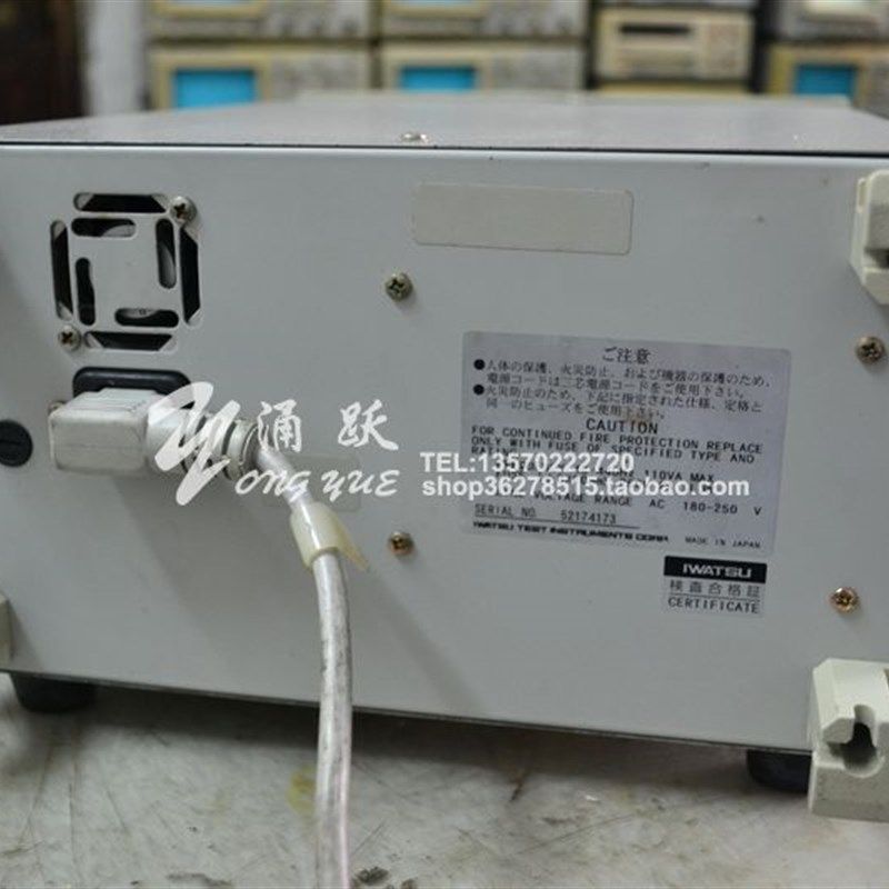 高端二手数字读出模拟示波器20M/40M/100M进口频率直读ss7810