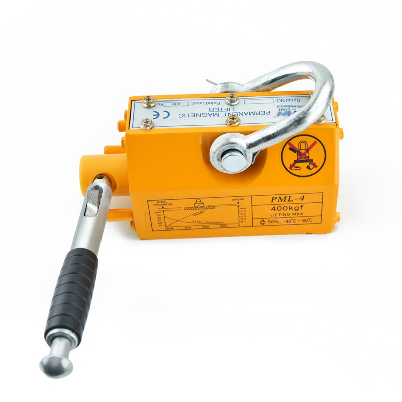 永磁起重器磁力吊600KG1t吸盘400T强力2吨磁铁S吸铁3磁盘起重吸吊