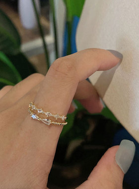 other开口时尚个性微镶水晶女