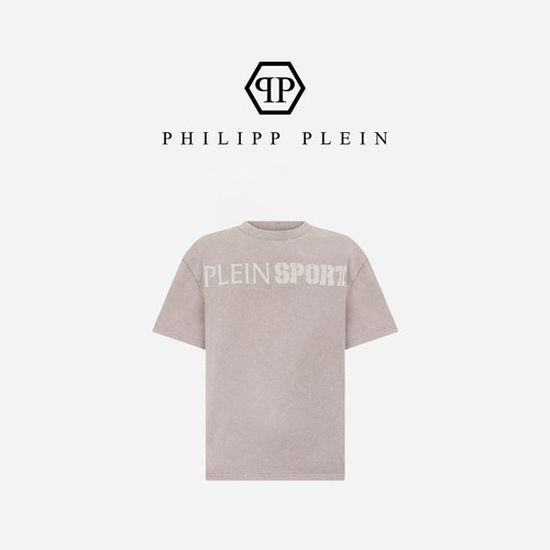 PHILIPP PLEIN 2026年新款男士夏季短袖圆领宽松T恤PLEIN SPORT