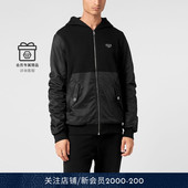 PHILIPP 徽标运动休闲夹克外套秋冬 经典 PLEIN 男士