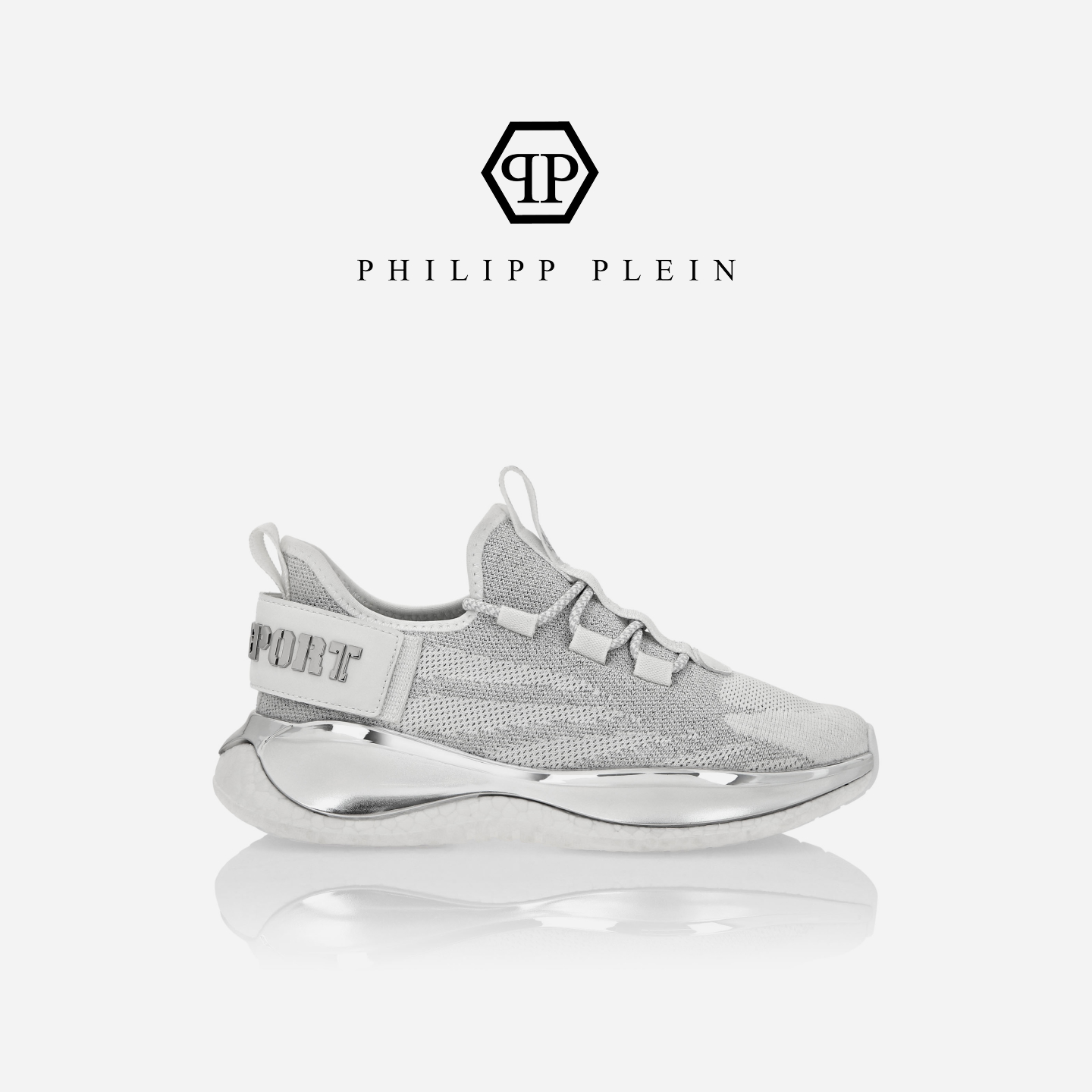 PHILIPP PLEIN 男女同款The Iron Tiger网面运动鞋 PLEINSPORT
