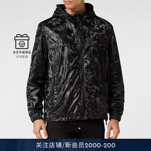 经典 男士 徽标拉链夹克外套秋冬 PLEIN PHILIPP