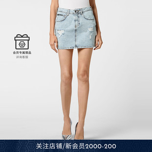 PHILIPP PLEIN 女士迷你牛仔裙
