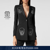 女士时尚 PHILIPP PLEIN 骷髅头休闲西服
