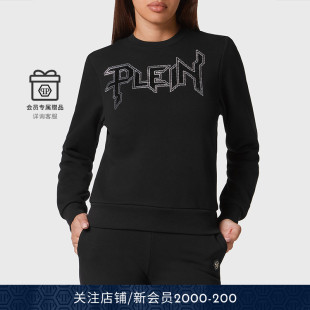 饰圆领长袖 女士PLEIN装 卫衣 PLEIN PHILIPP