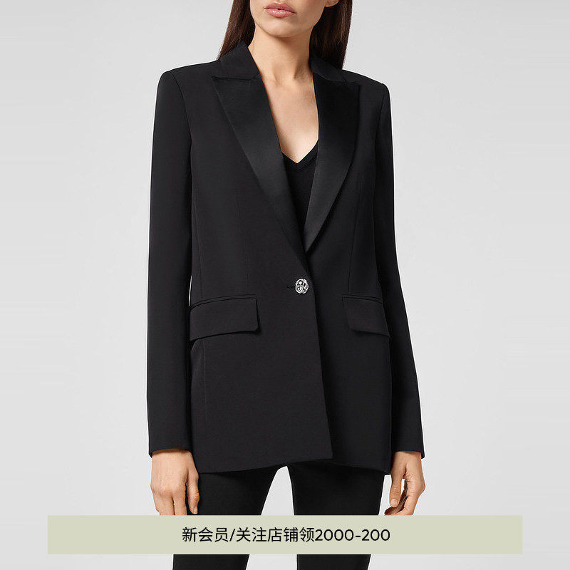 PHILIPP PLEIN 女士老虎图案西装外套秋冬