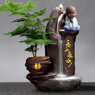 大号高山流水倒流香炉