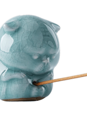 线香炉十二生肖摆件狗猪鸡