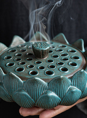 莲花大号蚊香炉盘托盘支架