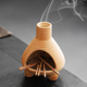 可干烧跨境陶瓷盘香炉Palo Santo holder秘鲁圣木燃烧圣木托盘架