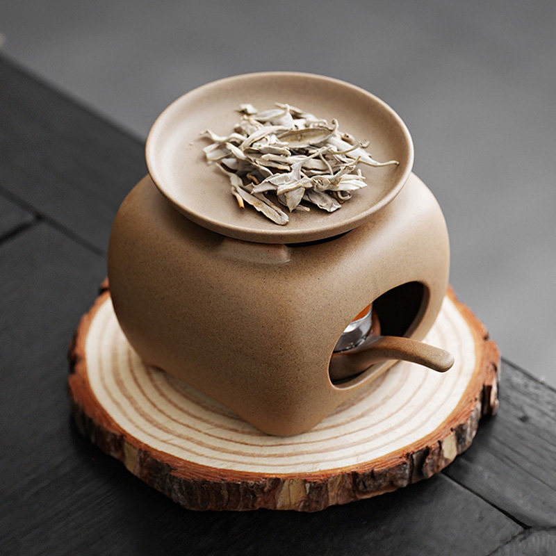 岩泥焙香炉陶瓷提香器蜡烛加热烤茶炉鼠尾草熏香炉香粉醒茶烘烤炉,家居饰品,香薰炉,淘宝优惠券,粉丝福利购,淘宝优惠卷
