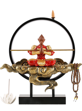 灯圈摆件客厅玄关装饰斗战胜佛