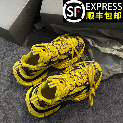 巴黎3xl老爹鞋复古做旧厚底鞋男2025冬季新款莆田休闲运动鞋女潮