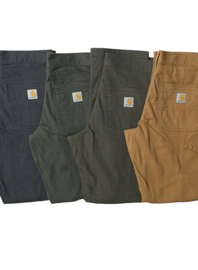 CARHARTT 主线102802卡哈特多口袋复古直筒双膝加强伐木工装长裤