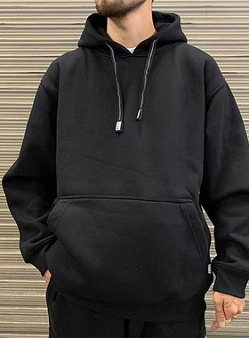 PROCLUB西海岸说唱hiphop嘻哈加绒重磅连帽卫衣宽松大码套头帽衫