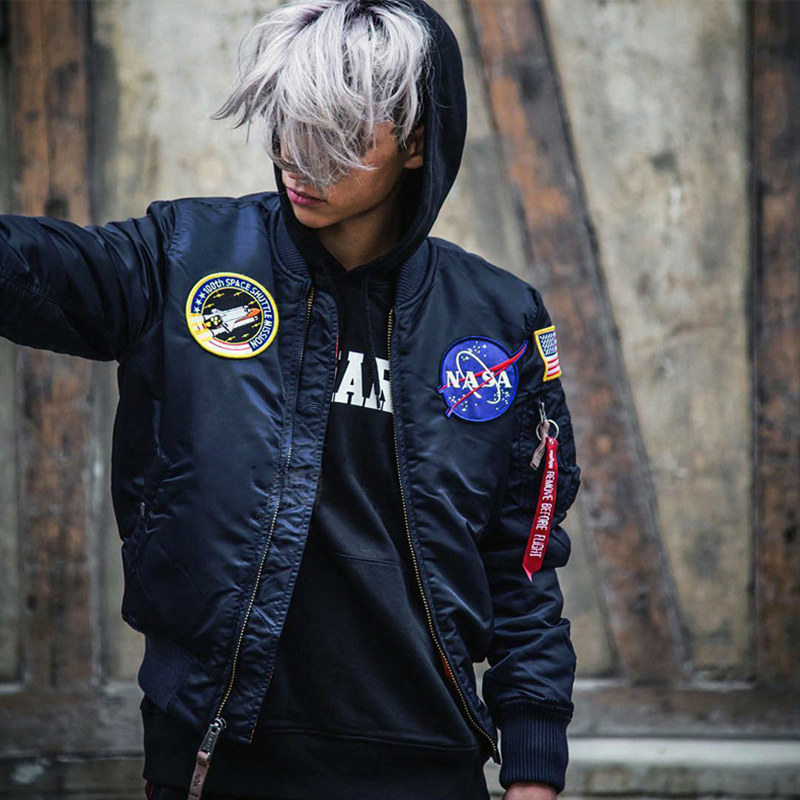 alpha阿尔法工业nasa空军外套