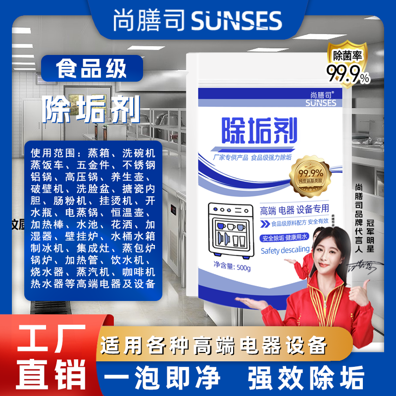 食品级无味除垢剂高效无腐蚀