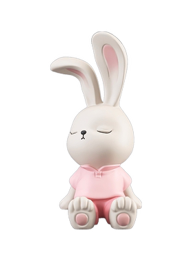 耐仕达手机支架卡通兔子摆件