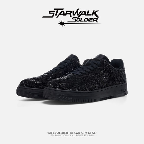 starwalk黑色满天星流星鞋
