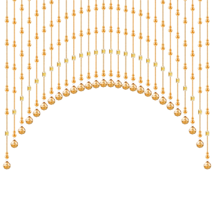 珠帘门帘吊饰水晶隔断帘免打孔帘子客厅玄关风水帘高端装饰帘厕所
