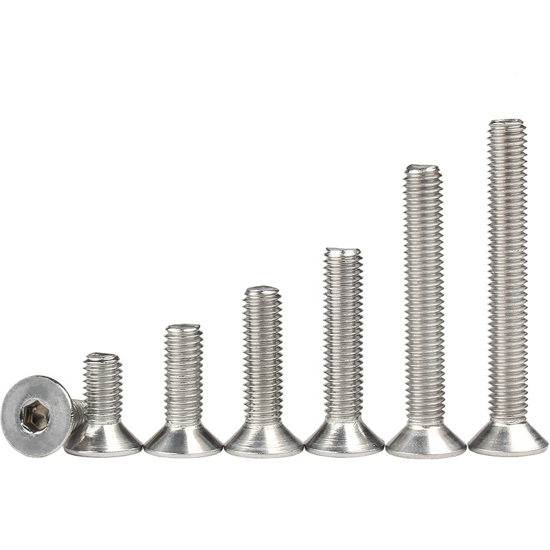 平机螺杆平头内六角螺栓 m4/m5/m6/m8工业专用铝型材配件螺丝