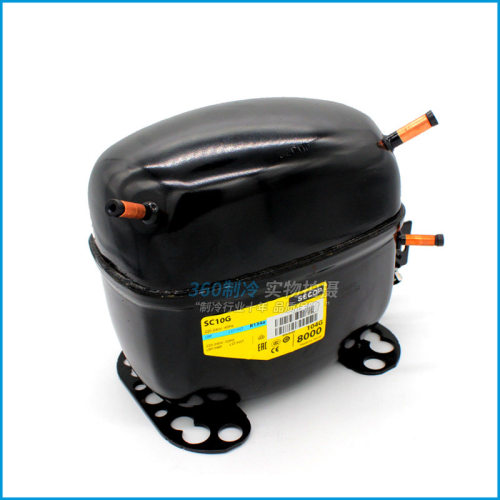 思科普压缩机SC10CL/SC12CL/SC15CL R404冰箱冰柜220V-240V/50HZ