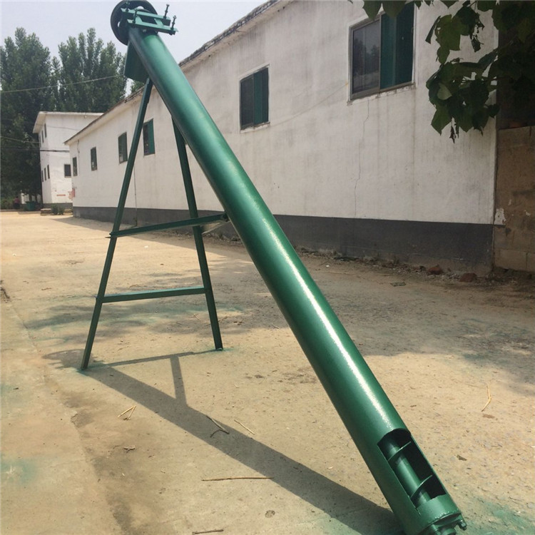 温州倾斜式干粉蛟龙上料机输送机提升机螺旋蛟龙上料机厂家