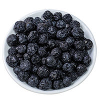Pure freeze-dried blueberries for baking, original flavor, sugar-free, cake decoration, water soaking, commercial wholesale snacks thumbnail 4