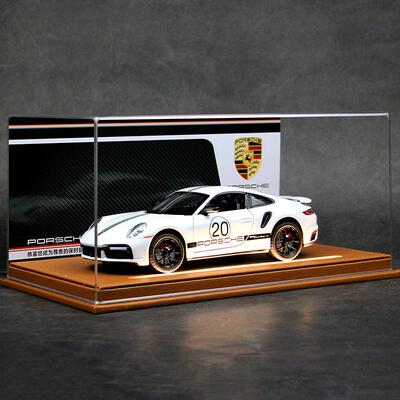 仿真911声光回力合金车模型