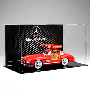 奔驰300SL经典老爷车模型合金复古车模仿真高档家居收藏摆件礼物