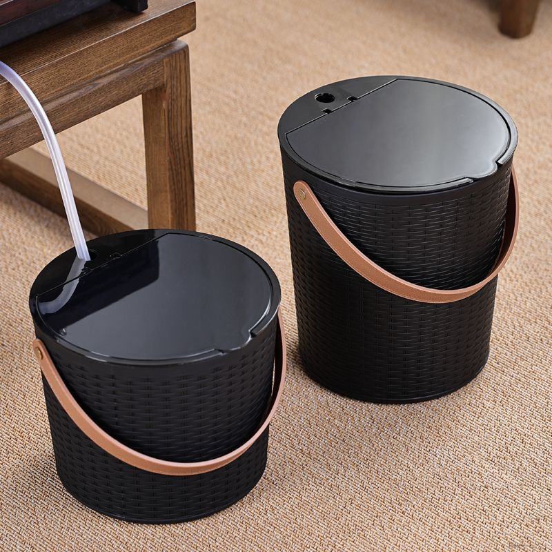家用塑料水桶过滤茶渣茶桶功夫茶台茶具茶道干湿分离配件垃圾桶