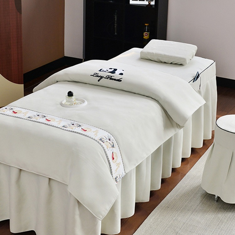 实厚美容床罩套四季通用床罩美容按摩简约轻奢美容院按摩床罩定