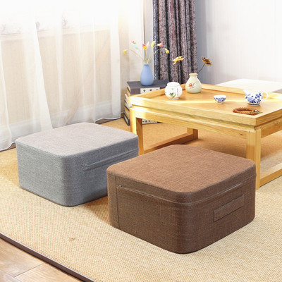 榻榻米坐垫蒲团懒人坐墩坐凳地板飘窗可拆卸方形北欧地上垫子卧室