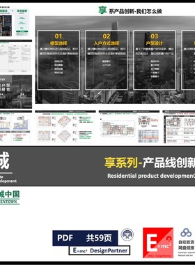 绿城享系列户型设计创新研发绿城中国创新产品研发课题