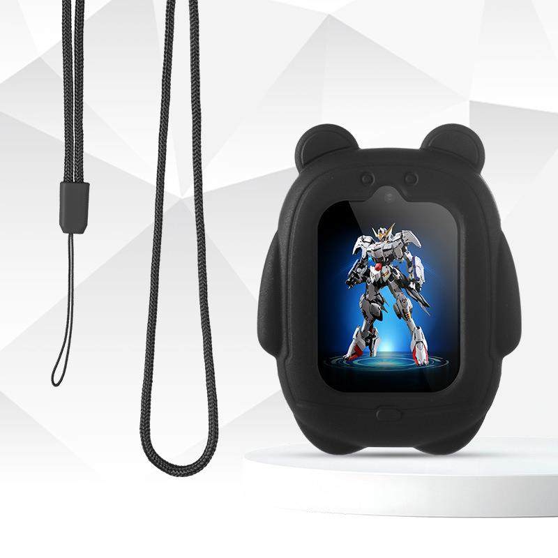 通用酷派C600/C100儿童电话手表表带挂脖子套保护壳表链吊绳软套