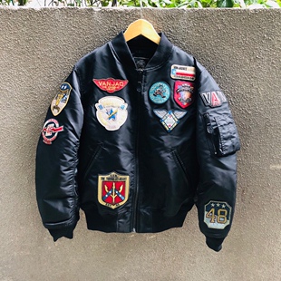 徽章奢华配件3Ｍ版 1飞行服机车夹克 棉衣 日产VAN初心MA 经典