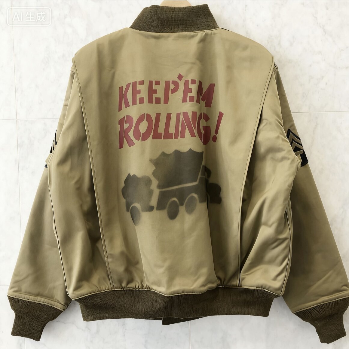 日单TANK JACKET坦克服夹克棉衣 羊毛内胆休斯顿代工厂秋冬外套