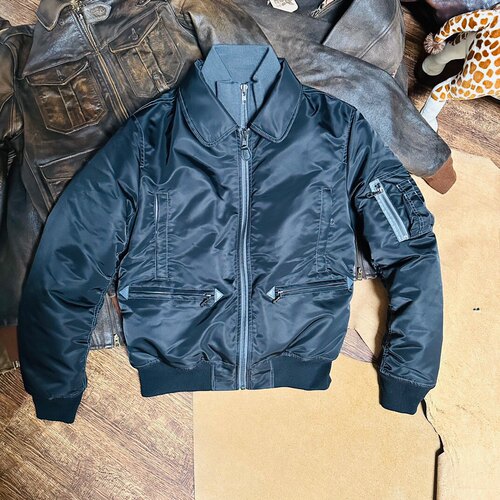Double G飞行服夹克007丹叔同款 可拆卸双领棉服外套抗寒防水耐磨