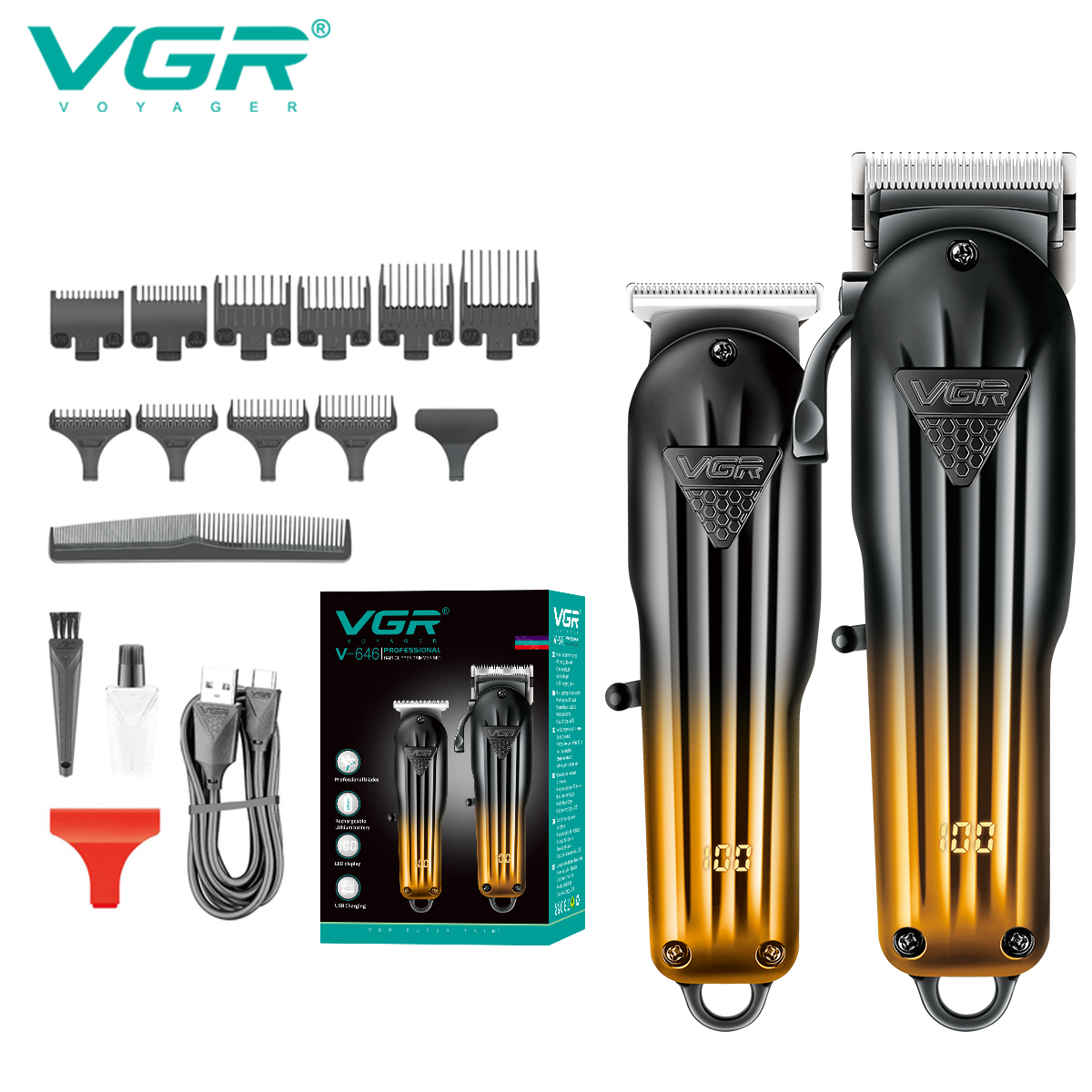 子母套装通用VGRcomboKit理发器