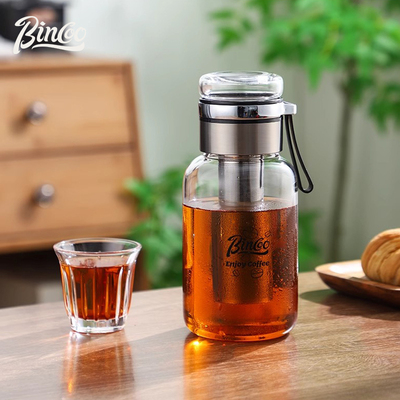 Bin Coo咖啡冷萃壶玻璃冷萃杯冷泡咖啡杯冷泡茶壶家用容器大容量