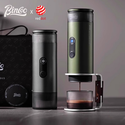 Bincoo便携式意式浓缩咖啡机H1Pro旅行随身小型推粉渣电动萃取机