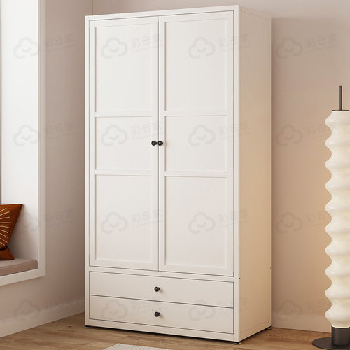 【无甲醛】双挂衣杆层高可调衣柜