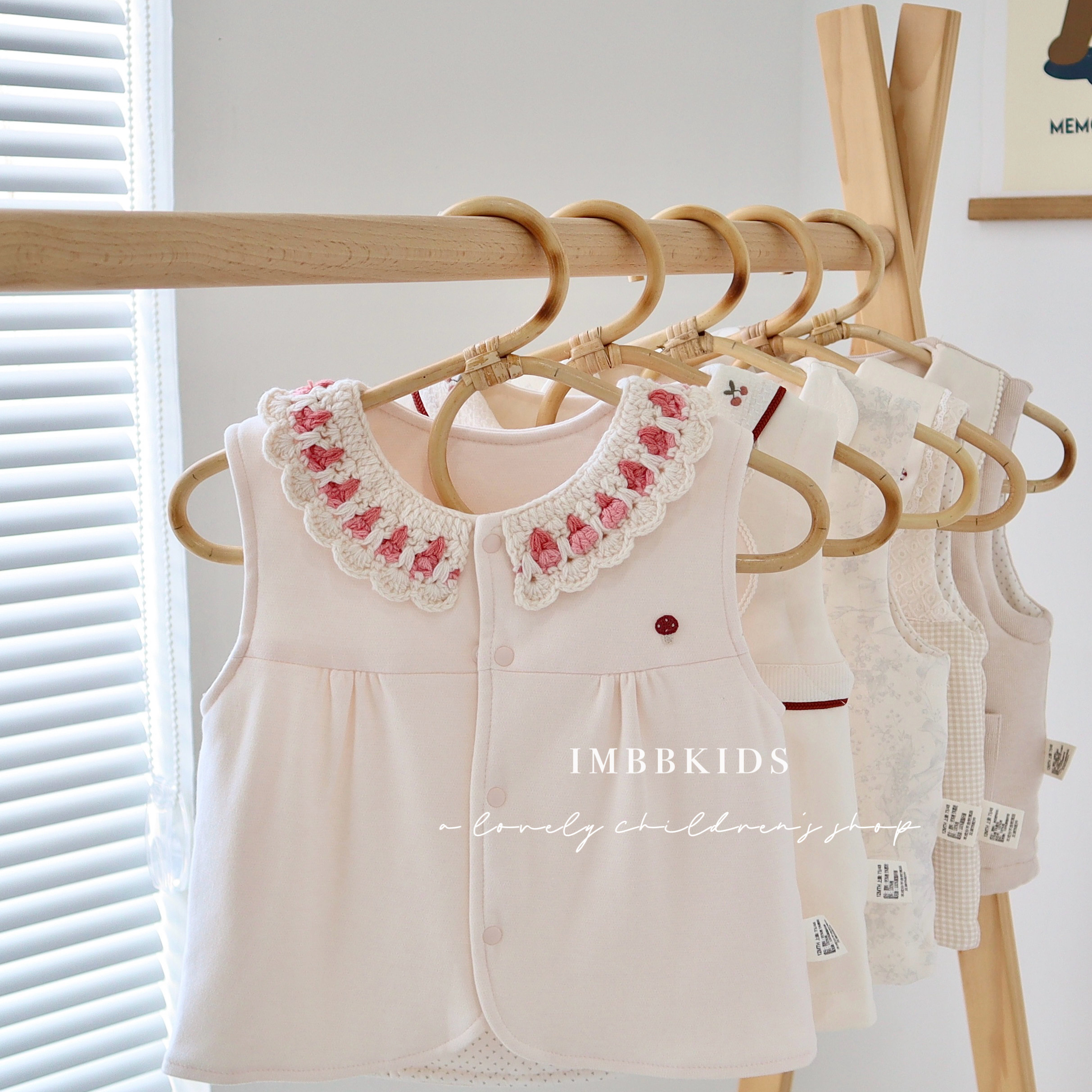 贴身保暖外穿棉质背心娃丽比